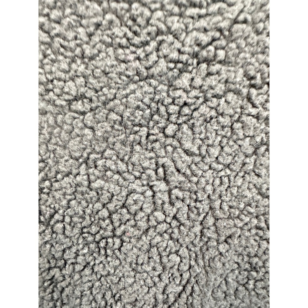 J. Crew Sherpa Fleece Vest Gray Full Zip Gorpcore Outdoorsy Minimalist Small - Picture 8 of 10